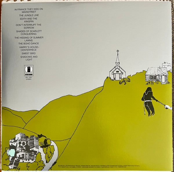 Joni Mitchell : The Hissing Of Summer Lawns (LP, Album, RE, RM, Gat)