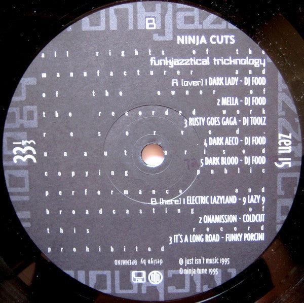 Various : Ninja Cuts : Funkjazztical Tricknology (2xLP, Comp)
