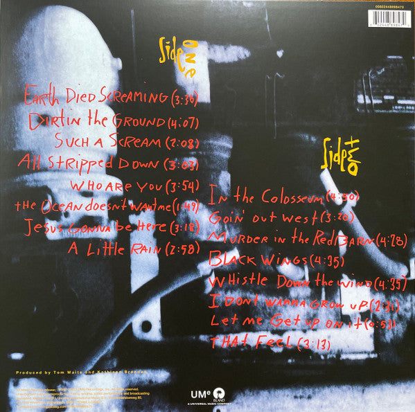 Tom Waits : Bone Machine (LP, Album, Ltd, RE, RM, tra)