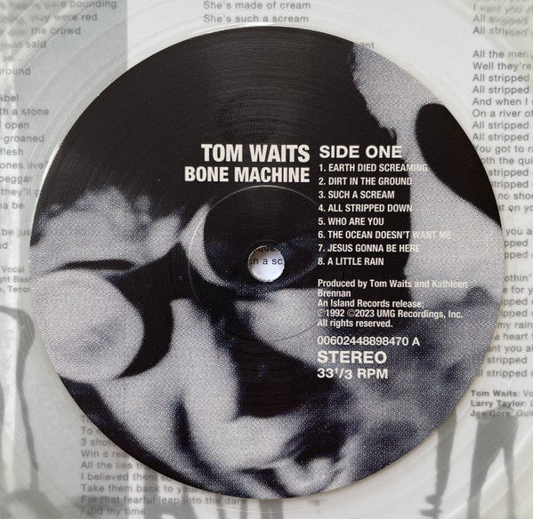 Tom Waits : Bone Machine (LP, Album, Ltd, RE, RM, tra)