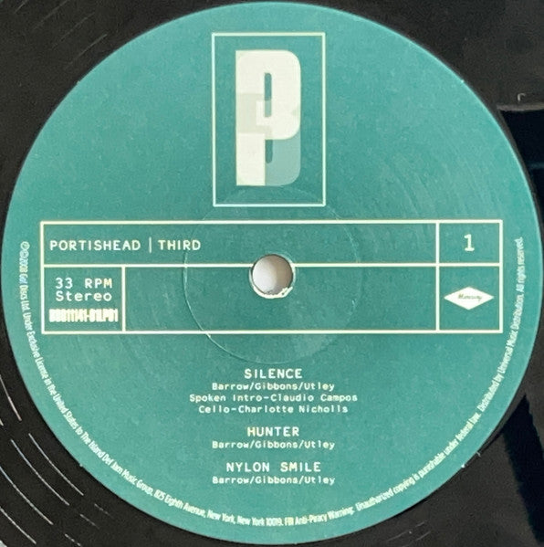 Portishead : Third (2xLP, Album, RE, Gat)