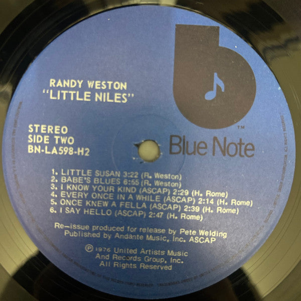 Randy Weston : Little Niles (2xLP, Album, RE, Gat)