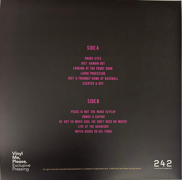 Main Source : Breaking Atoms (LP, Album, Club, RE, RP, Ora + 7", Vio)