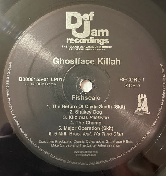 Ghostface Killah : Fishscale (2xLP, Album, RP)