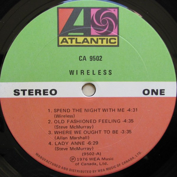 Wireless (8) : Wireless (LP, Album)