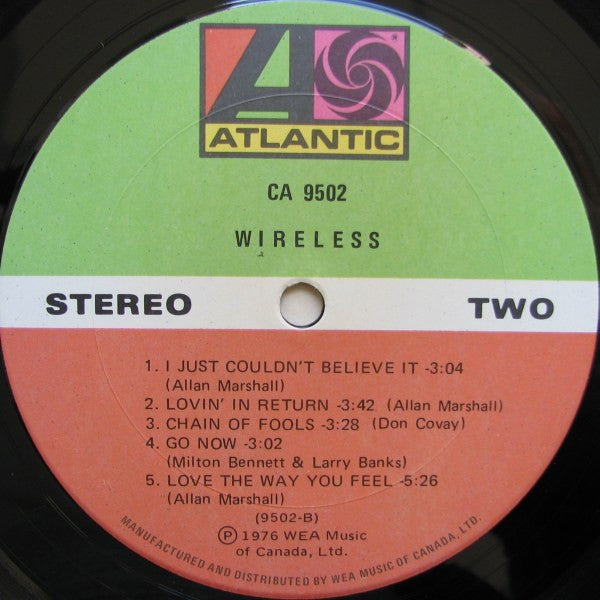 Wireless (8) : Wireless (LP, Album)