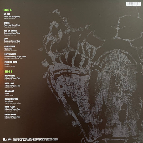 Future (4) And Young Thug (2) : Super Slimey (LP, Mixtape, RE)
