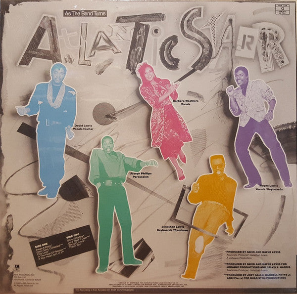 Atlantic Starr : As The Band Turns (LP, Album)