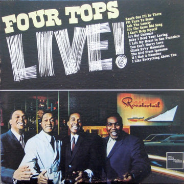 Four Tops : Four Tops Live! (LP, Album)