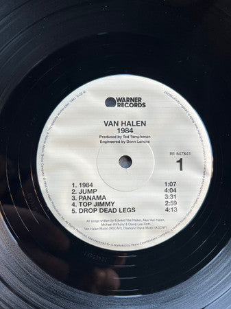 Van Halen : 1984 (LP, Album, RE, RM, 180)