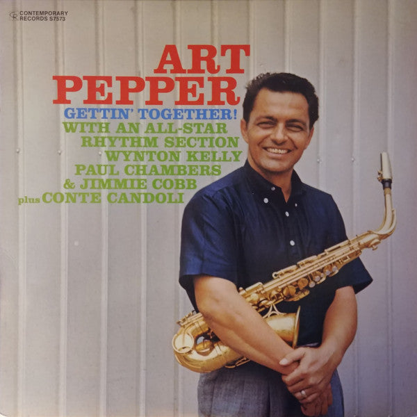 Art Pepper : Gettin' Together! (LP, Album, RE)