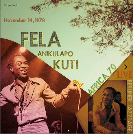 Fela Kuti And Africa 70 : Live Berliner Jazztage November 14, 1978 (LP, Unofficial)