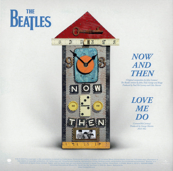 The Beatles : Now And Then / Love Me Do (7", Single, Cry)