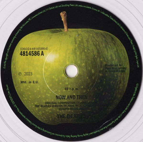 The Beatles : Now And Then / Love Me Do (7", Single, Cry)
