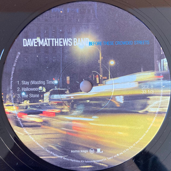 Dave Matthews Band : Before These Crowded Streets (2xLP, Album, RE, GZ )