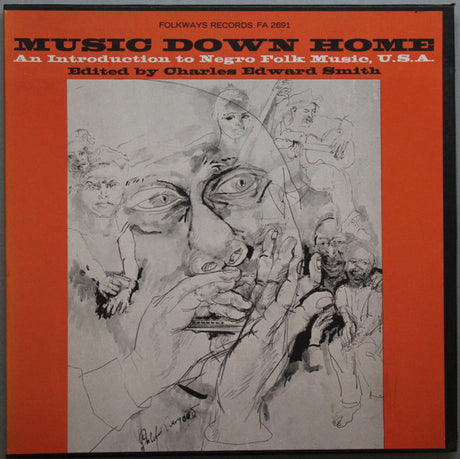 Various : Music Down Home: An Introduction To Negro Folk Music, U.S.A. (2xLP, Comp)