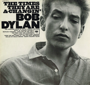 Bob Dylan : The Times They Are A-Changin' (LP, Album, Mono)