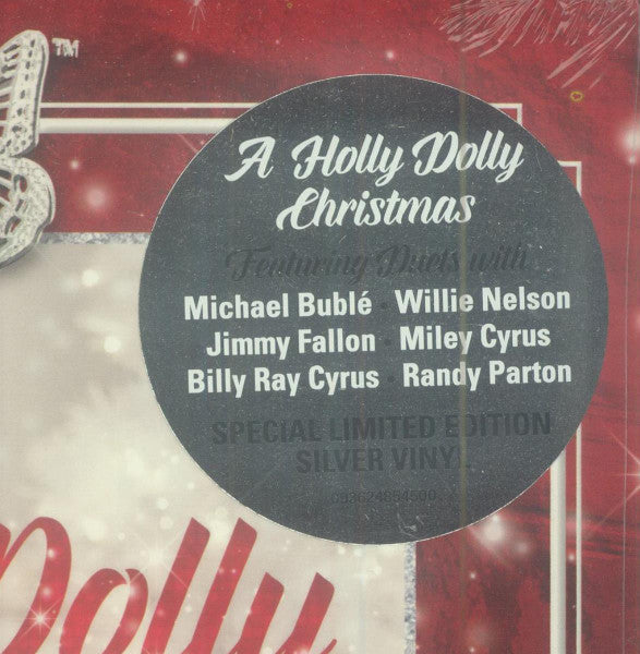 Dolly Parton : A Holly Dolly Christmas (LP, Album, RE, Sil)