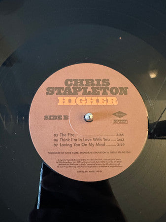 Chris Stapleton : Higher (2xLP, Album)