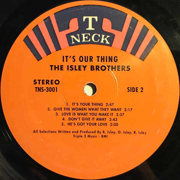 The Isley Brothers : It's Our Thing (LP, Album, RE)