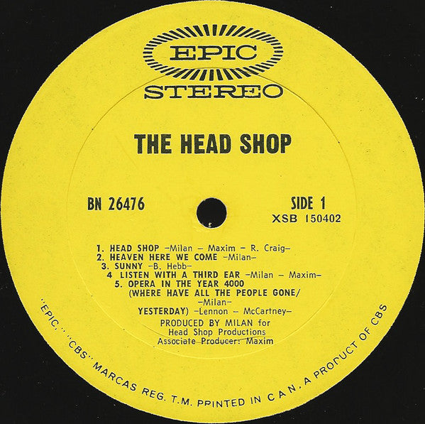 The Head Shop : The Head Shop (LP, Album)