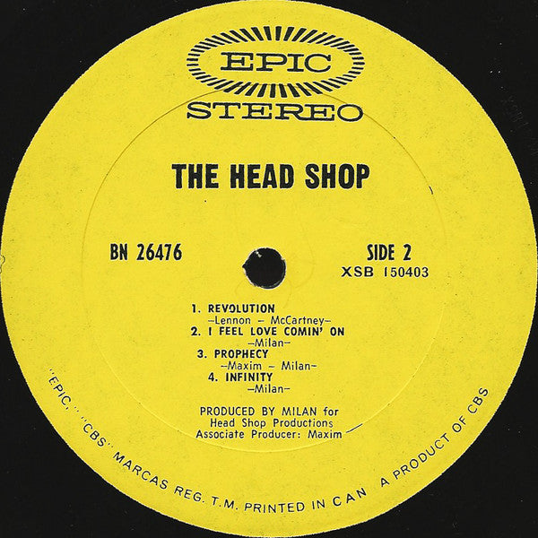 The Head Shop : The Head Shop (LP, Album)