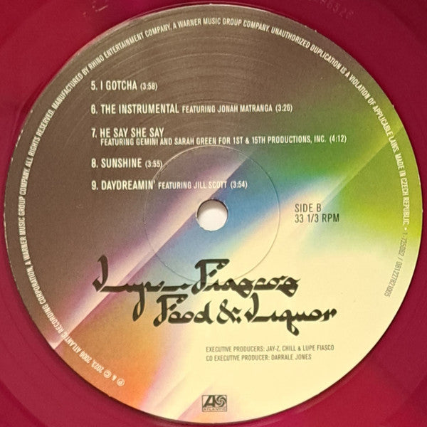 Lupe Fiasco : Lupe Fiasco’s Food & Liquor (2xLP, Album, Club, RE, RM, Pur)