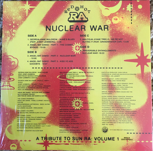 Various : Red Hot + Ra: Nuclear War (A Tribute To Sun Ra: Volume 1) (LP, Album, RSD, Comp)