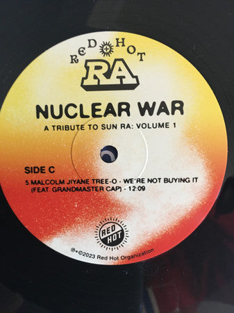 Various : Red Hot + Ra: Nuclear War (A Tribute To Sun Ra: Volume 1) (LP, Album, RSD, Comp)