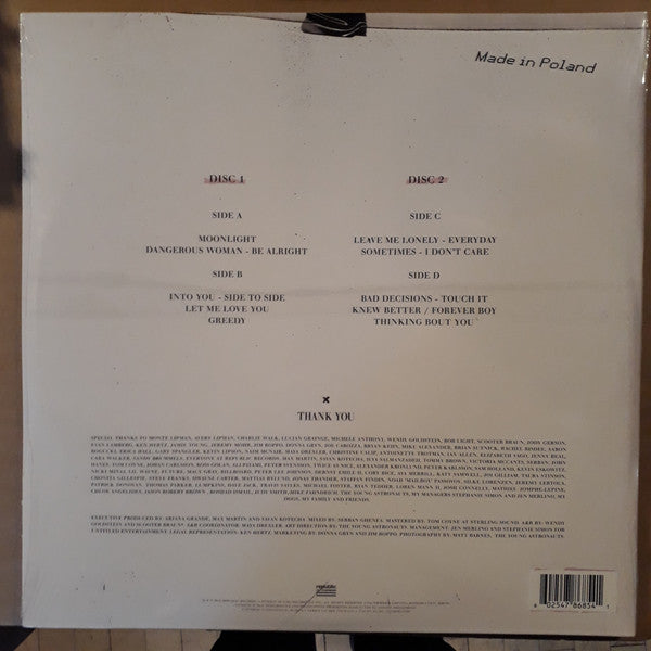 Ariana Grande : Dangerous Woman (2xLP, Album, RE, RP)