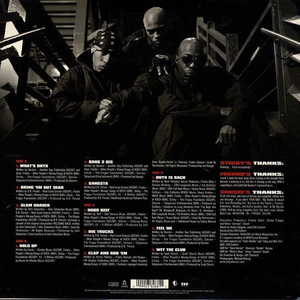 Onyx : Bacdafucup Part II (2xLP, Album)