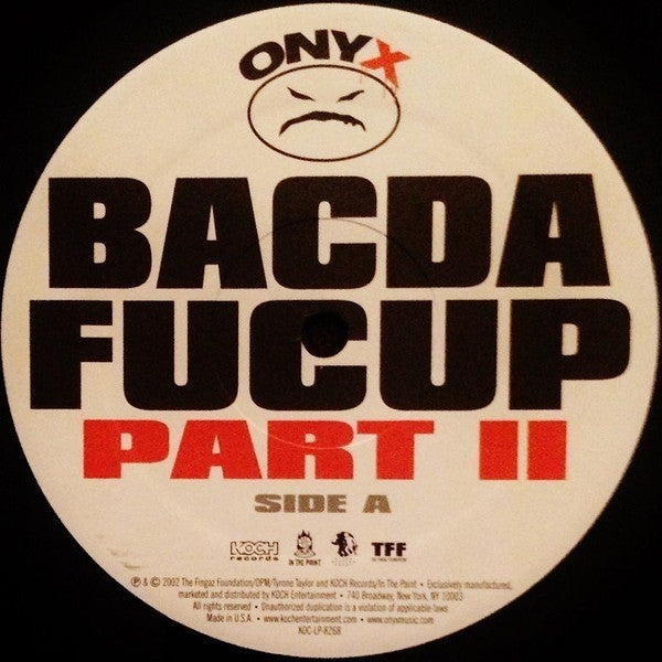 Onyx : Bacdafucup Part II (2xLP, Album)