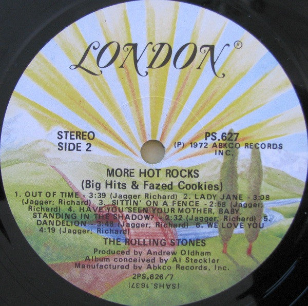 The Rolling Stones : More Hot Rocks (Big Hits & Fazed Cookies) (2xLP, Comp, RE)