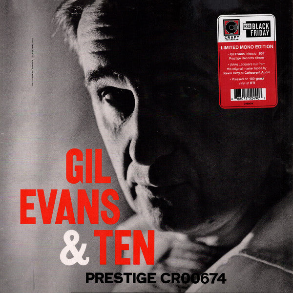 Gil Evans : Gil Evans & Ten (LP, Album, RSD, Mono, Ltd, RE, 180)