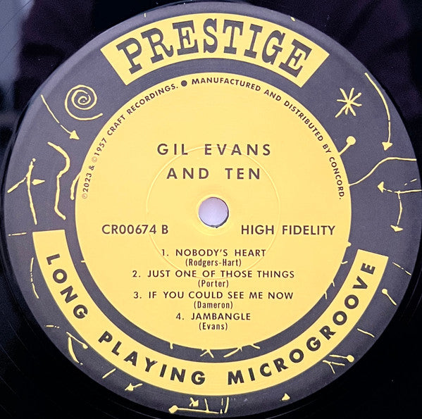 Gil Evans : Gil Evans & Ten (LP, Album, RSD, Mono, Ltd, RE, 180)
