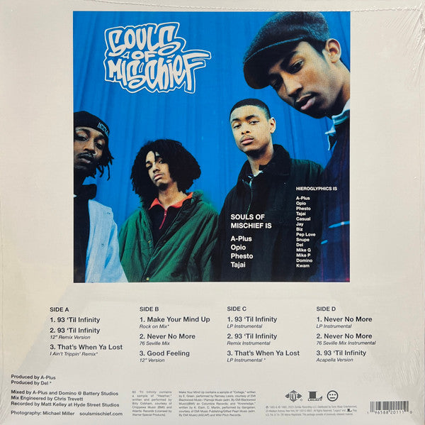 Souls Of Mischief : 93 'Til Infinity (The Remixes) (2xLP, RSD, RE)