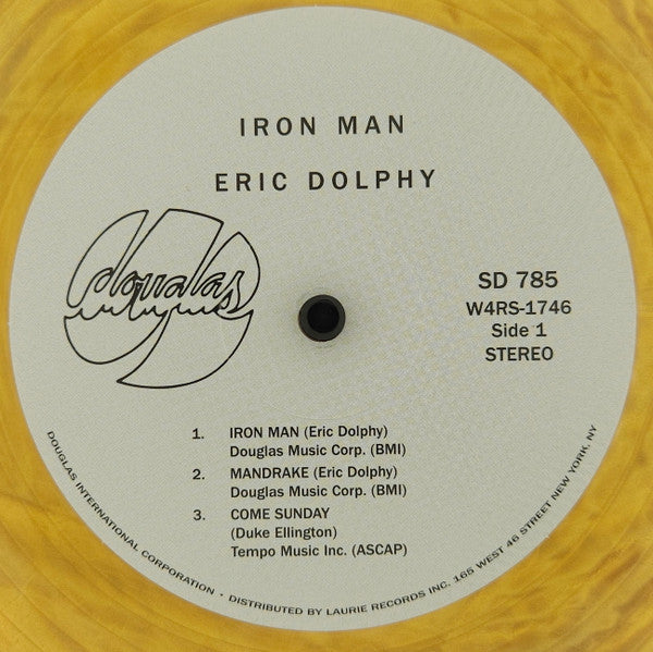 Eric Dolphy : Iron Man (LP, Album, RSD, RE, Gol)
