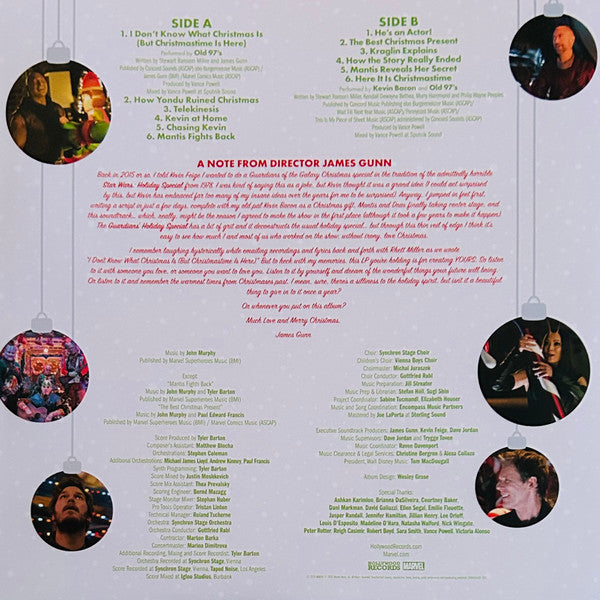 John Murphy (2) : The Guardians Of The Galaxy Holiday Special (Original Soundtrack) (LP, Album, RSD, Cle)
