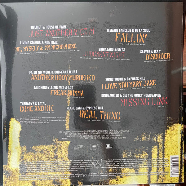 Various : Judgment Night (Music From The Motion Picture) (LP, Album, RSD, Ltd, RE, Red)