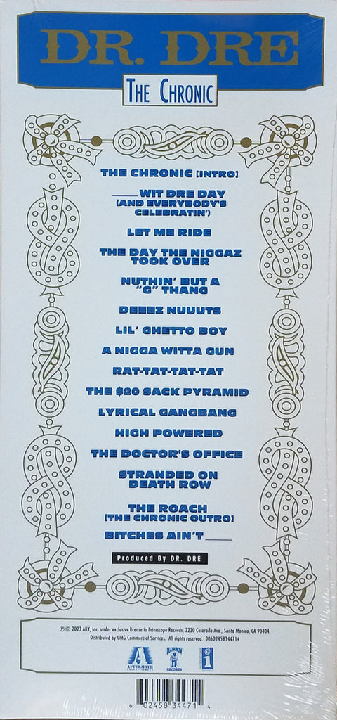 Dr. Dre : The Chronic (CD, Album, RSD, Ltd, RE, Lon)