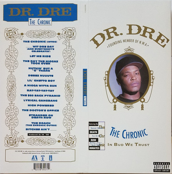 Dr. Dre : The Chronic (CD, Album, RSD, Ltd, RE, Lon)