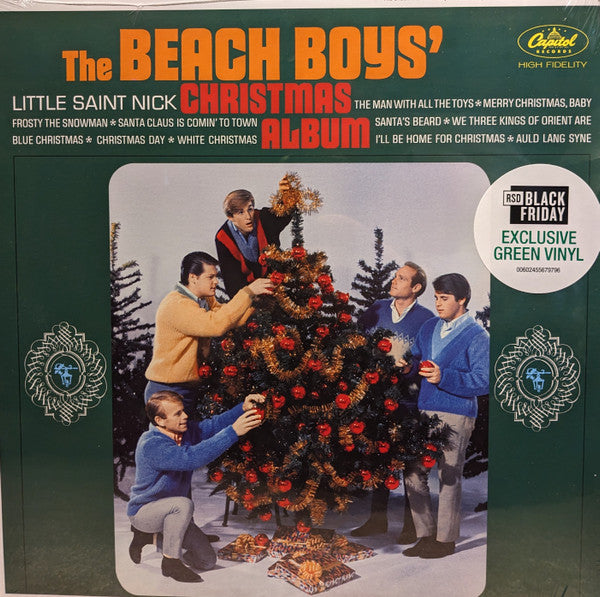 The Beach Boys : The Beach Boys' Christmas Album (LP, Album, RSD, Mono, RE, Gre)