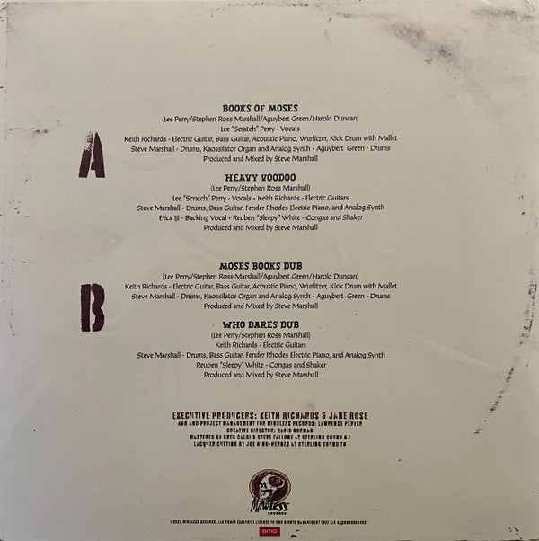 Lee Perry & Keith Richards : Scratch’d (12", EP, Ltd, S/Edition, Rel)