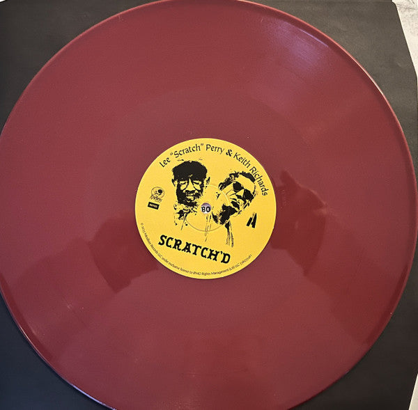 Lee Perry & Keith Richards : Scratch’d (12", EP, Ltd, S/Edition, Rel)