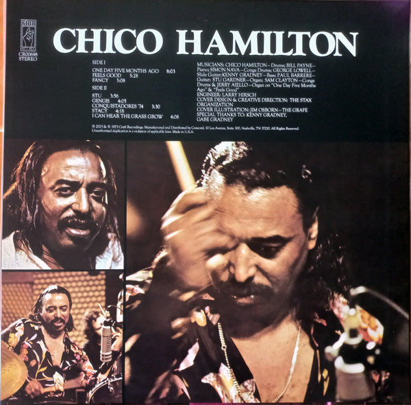 Chico Hamilton : The Master (LP, Album, RSD, RE, RM, Pur)