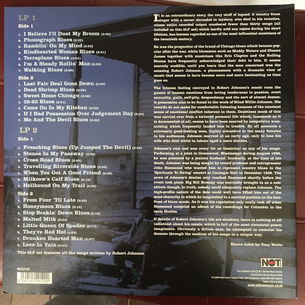 Robert Johnson : The Complete Collection (2xLP, Comp, 180)