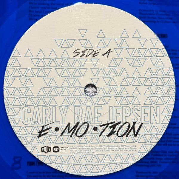 Carly Rae Jepsen : E•MO•TION (LP, Album, RE, S/Edition, Blu)