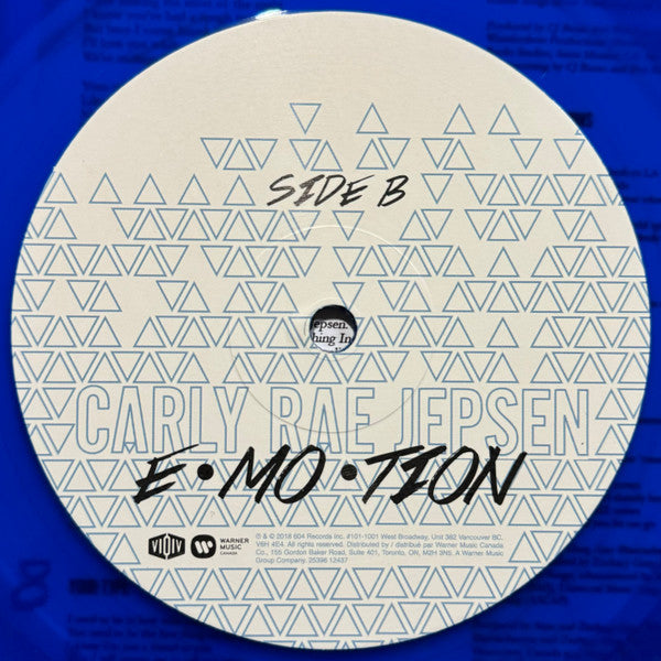 Carly Rae Jepsen : E•MO•TION (LP, Album, RE, S/Edition, Blu)
