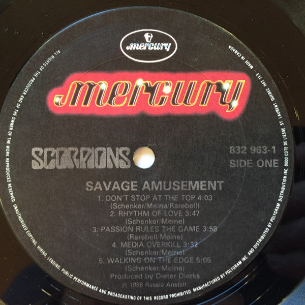 Scorpions : Savage Amusement (LP, Album)