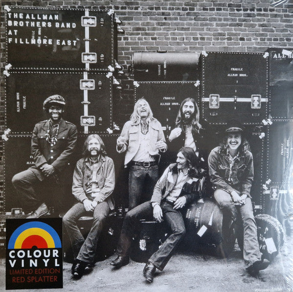 The Allman Brothers Band : The Allman Brothers Band At Fillmore East (2xLP, Album, RE, Red)